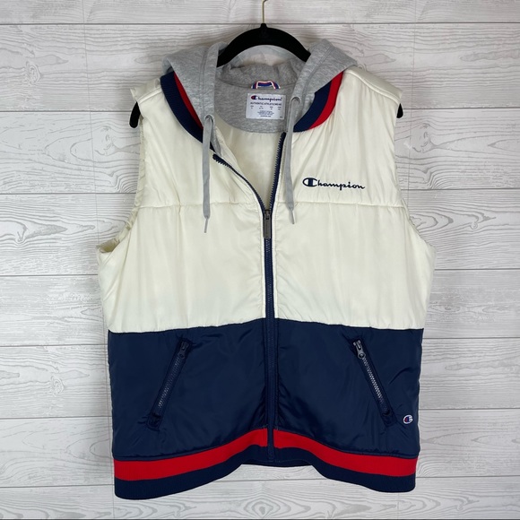 Champion Jackets & Blazers - Champion Stadium Puffer Full Zip Vest Size XL